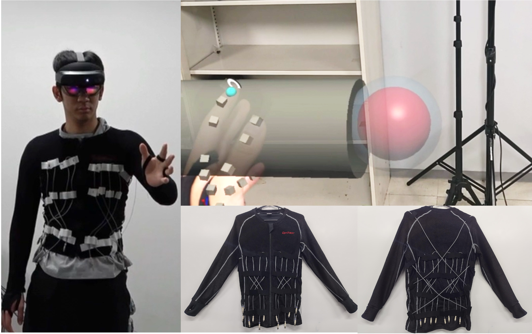 触覚提示システムの研究画像